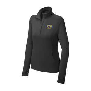 Ladies Sport-Tek Sport-Wick Stretch 1/4-Zip Pullover