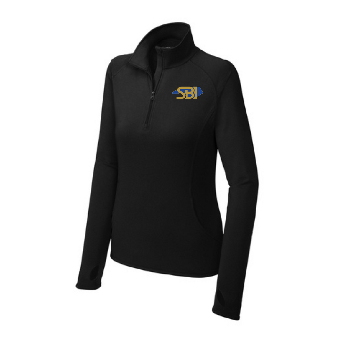 Ladies Sport-Tek Sport-Wick Stretch 1/4-Zip Pullover