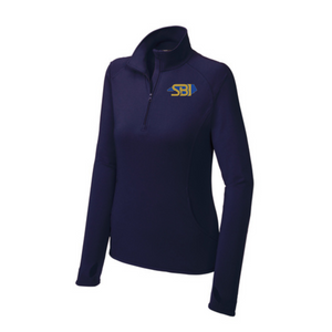 Ladies Sport-Tek Sport-Wick Stretch 1/4-Zip Pullover